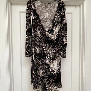 SoLo Hoda Faux Wrap Dress